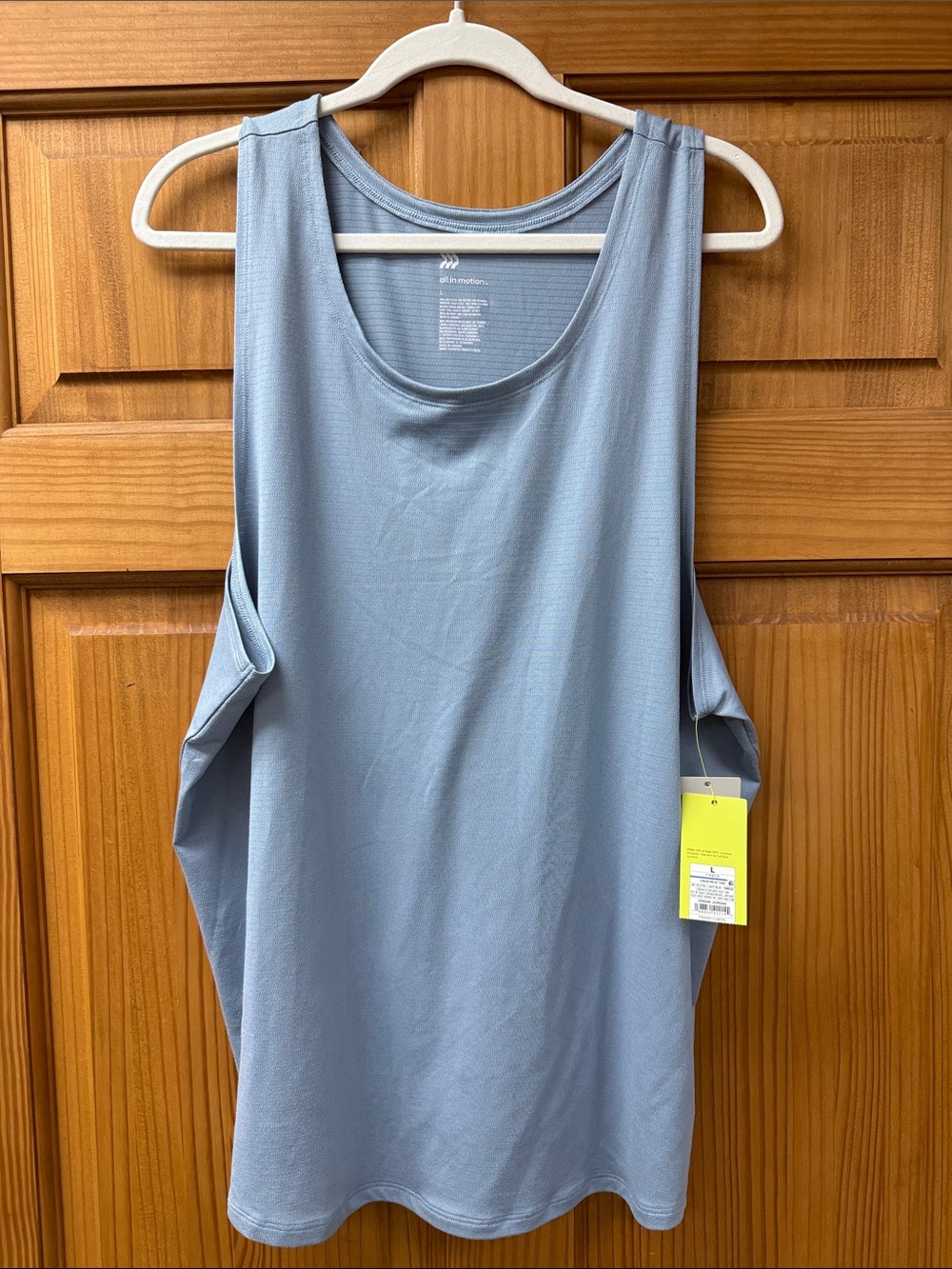 NEW Light Blue Men’s Tank Top - Athletic Sleeveless Top